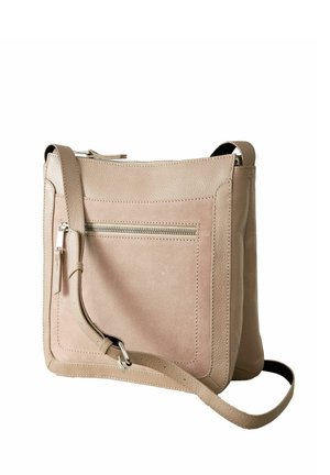 POCKET MESSENGER - Keresztpántos táska - mink pink