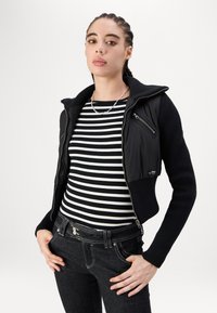 GAP MOD BATEAU - Ilgarankovis viršutinės dalies drabužis - ivory/black