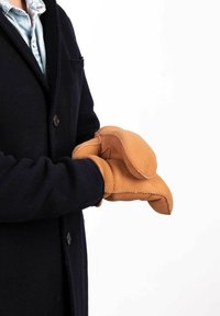 Hand Gewand by Weikert LEON - VELOUR - Fäustling - natur