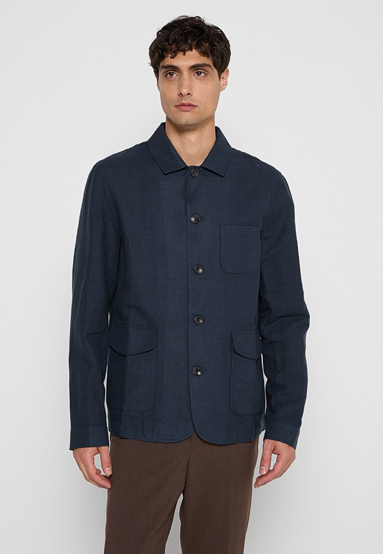 Ben Sherman Lichte jas donkerblauw