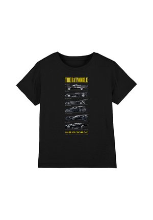 DC COMICS - BATMAN, BATMAN 85TH ANNIVERSARY BATMOBILE ON DARK UNISEX - Print T-shirt - black