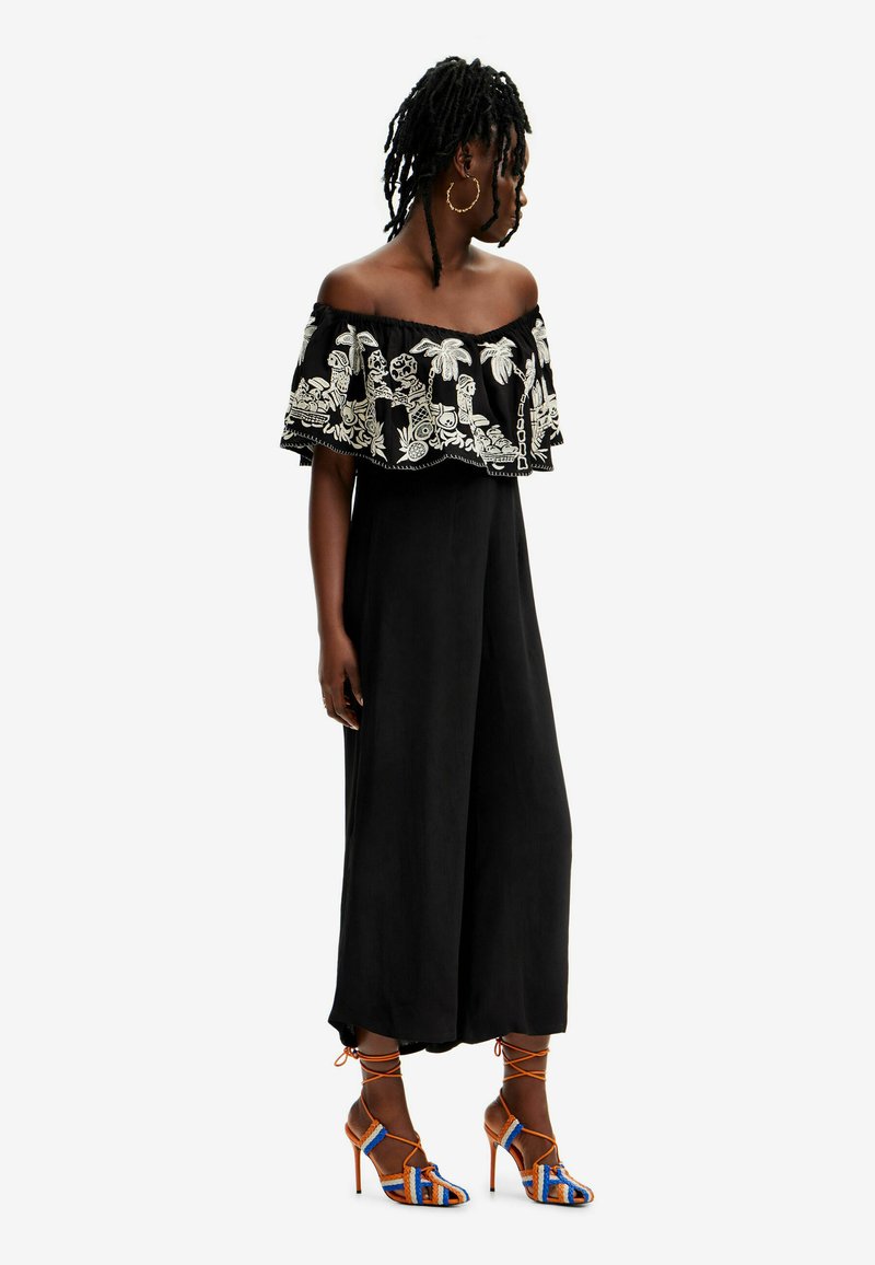 Desigual Designed By Stella Jean - Mono - Black/negro