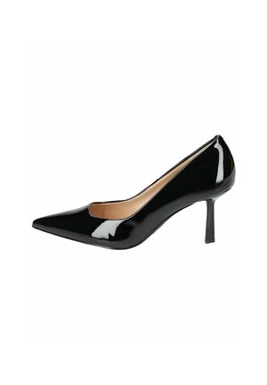 High heels - black patent