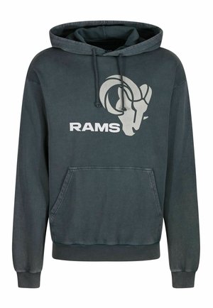 UNISEX NFL RAMS MONOCHROME   - Kapuzenpullover - black