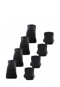 Esprit SOLID 4-PACK - Calze - black