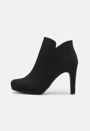 Tamaris, Bottines à talons hauts - black