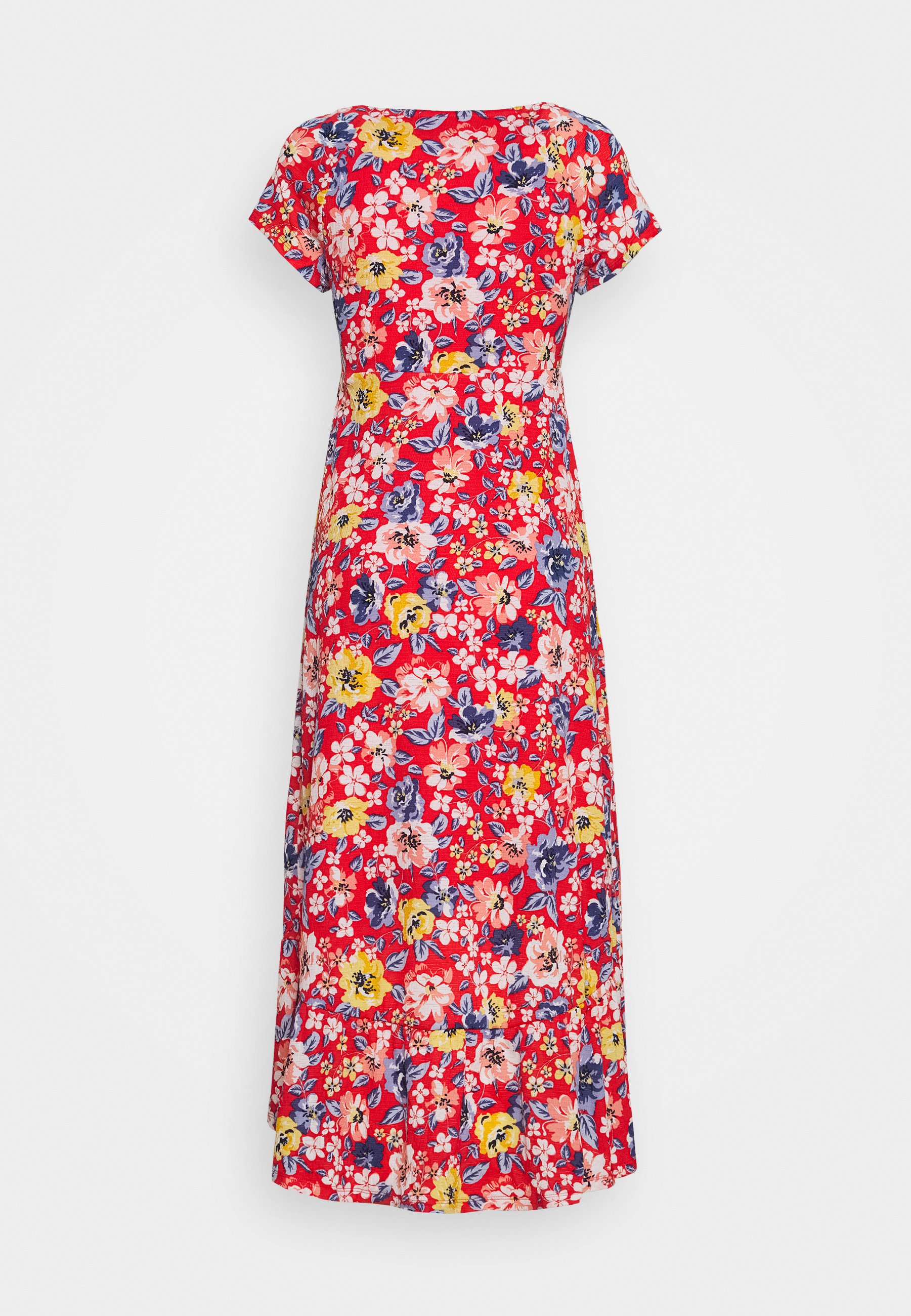 Springfield VESTIDO MIDI FLORES Kjole orange Zalando.no Springfield VESTIDO MIDI FLORES - Kjole - orange