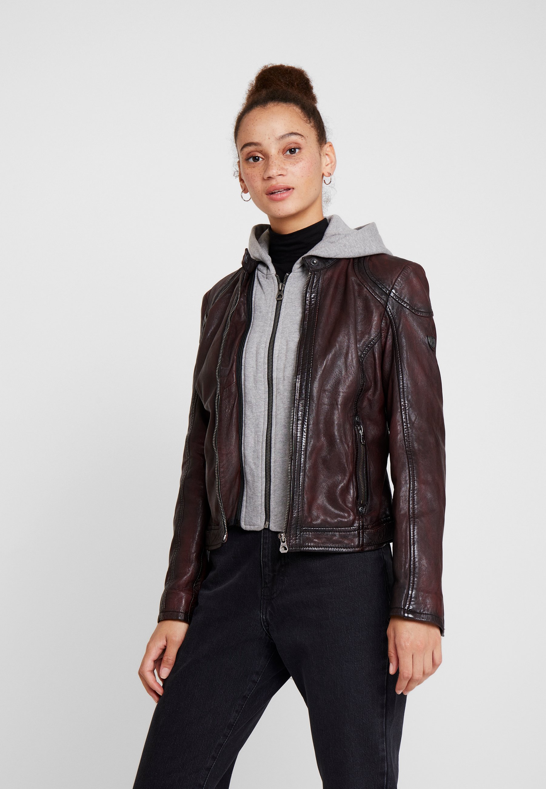 Gipsy ANGY Leren jas ox red Zalando.nl Gipsy ANGY Leren jas ox red Zalando.nl