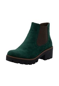 Rieker Bottines à plateau - vert