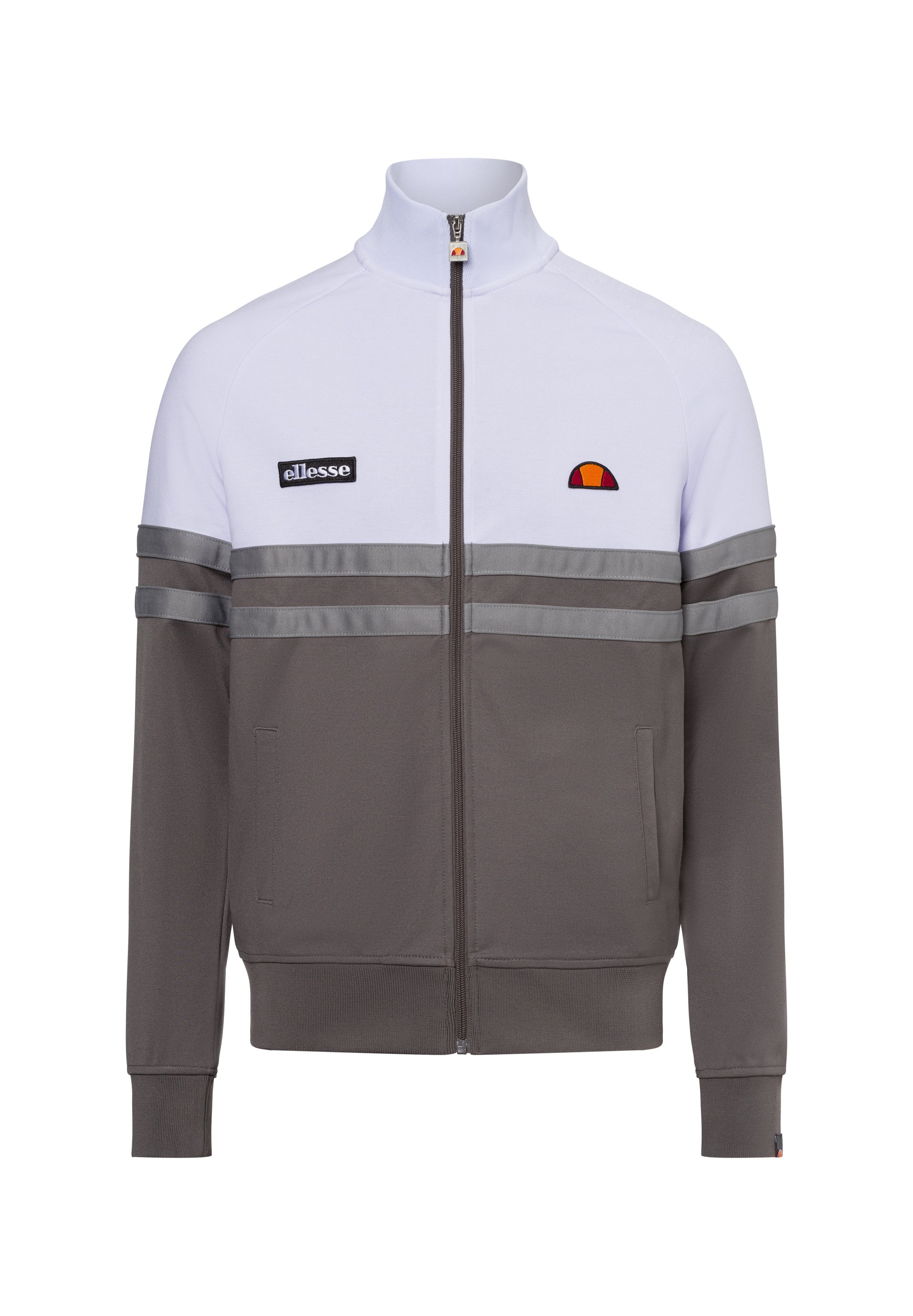 Ellesse RIMINI Zip-up sweatshirt grau/grey Zalando