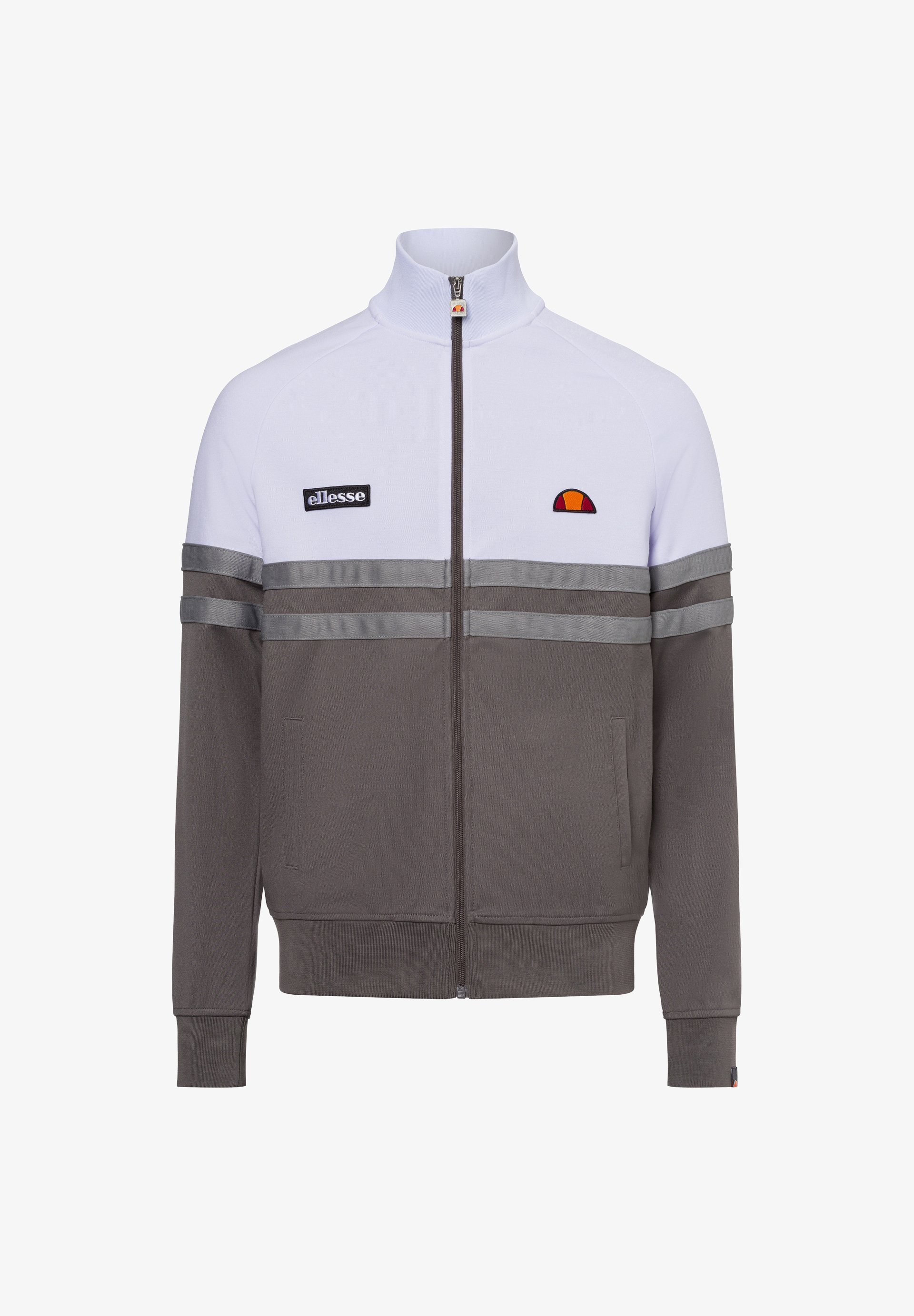 Ellesse RIMINI Zip-up sweatshirt grau/grey Zalando