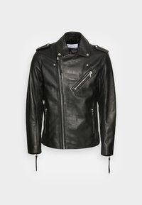Casaco de couro - black