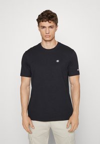 Champion CREWNECK - T-Shirt basic - black/schwarz - Zalando.de