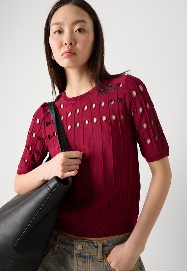 Print T-shirt - beet2