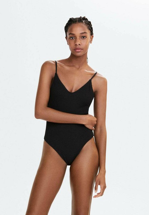 Rosa Faia Perfect Black Suit Swimwear, Black (001), A