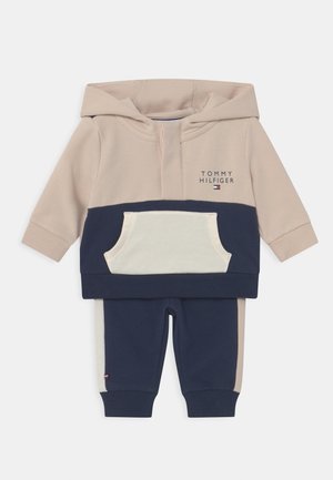 BABY COLORBLOCK LOGO SET UNISEX - Trainingspak - smooth stone
