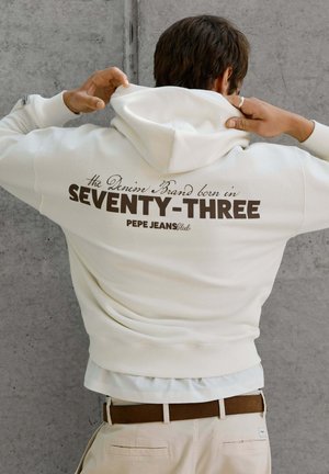 Pepe Jeans, CORBIN HOODIE - Hoodie - off white