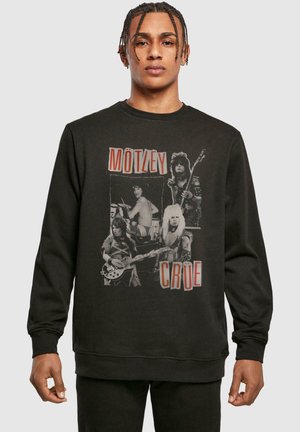 MOTLEY CRUE - VINTAGE PUNK COLLAGE CREWNECK - Sweatshirt - black