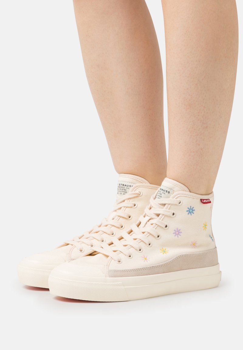 Levi's® SQUARE Hightop trainers ecru/offwhite Zalando.ie