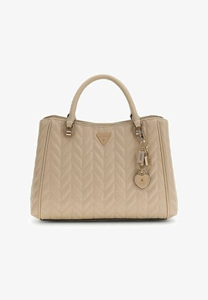 Guess, STACEY GIRLFRIEND SATCHEL - Handtasche - light beige