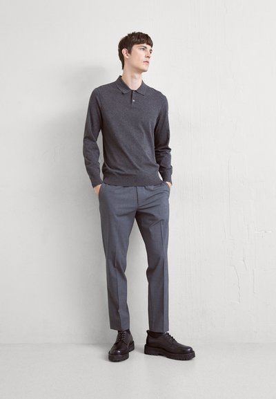 Theory MAYER NEW TAIL - Stoffhose - medium charcoal