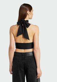 adidas Originals NECK CROP - Viršus - black