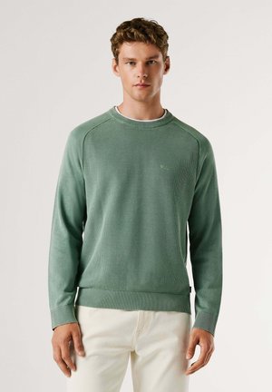 Strickpullover - woods green