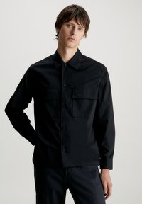 Calvin Klein POPLIN STRETCH INDOOR  - Poletna jakna - ck black