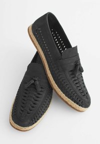 Next LOAFERS REGULAR FIT - Espadrilky - black
