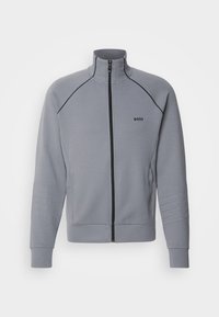 BOSS SKAZ  - Felpa con zip - dark beige