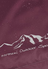 normani Outdoor Sports WASSERDICHTE ungefütterte Sommer ÜBERGANGS-REGENJACKE  - Soft shell jacket - rosa