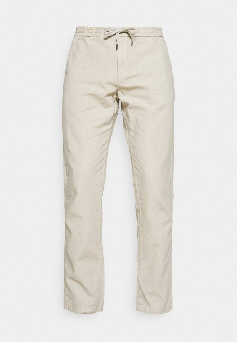 Herren Chinos | Lindbergh ELASTIC WAIST PANTS Stoffhose off white mix/offwhite - DU64870 Herren Chinos | Lindbergh ELASTIC WAIST PANTS Stoffhose off white mix/offwhite - DU64870