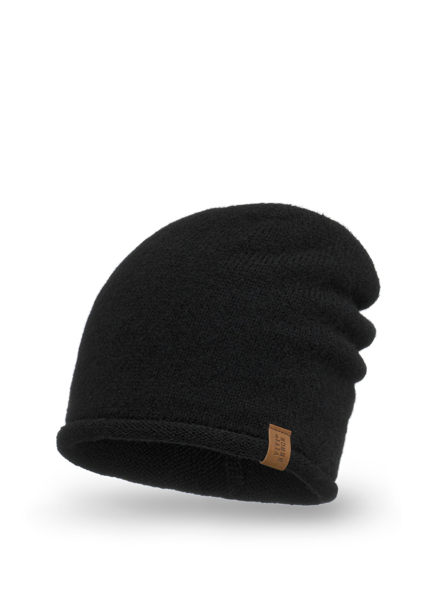 VIVISENCE Damen Beanie – Warme Wintermütze Mit Innenfutter, Schleifen Und Perlen, Modell 7089