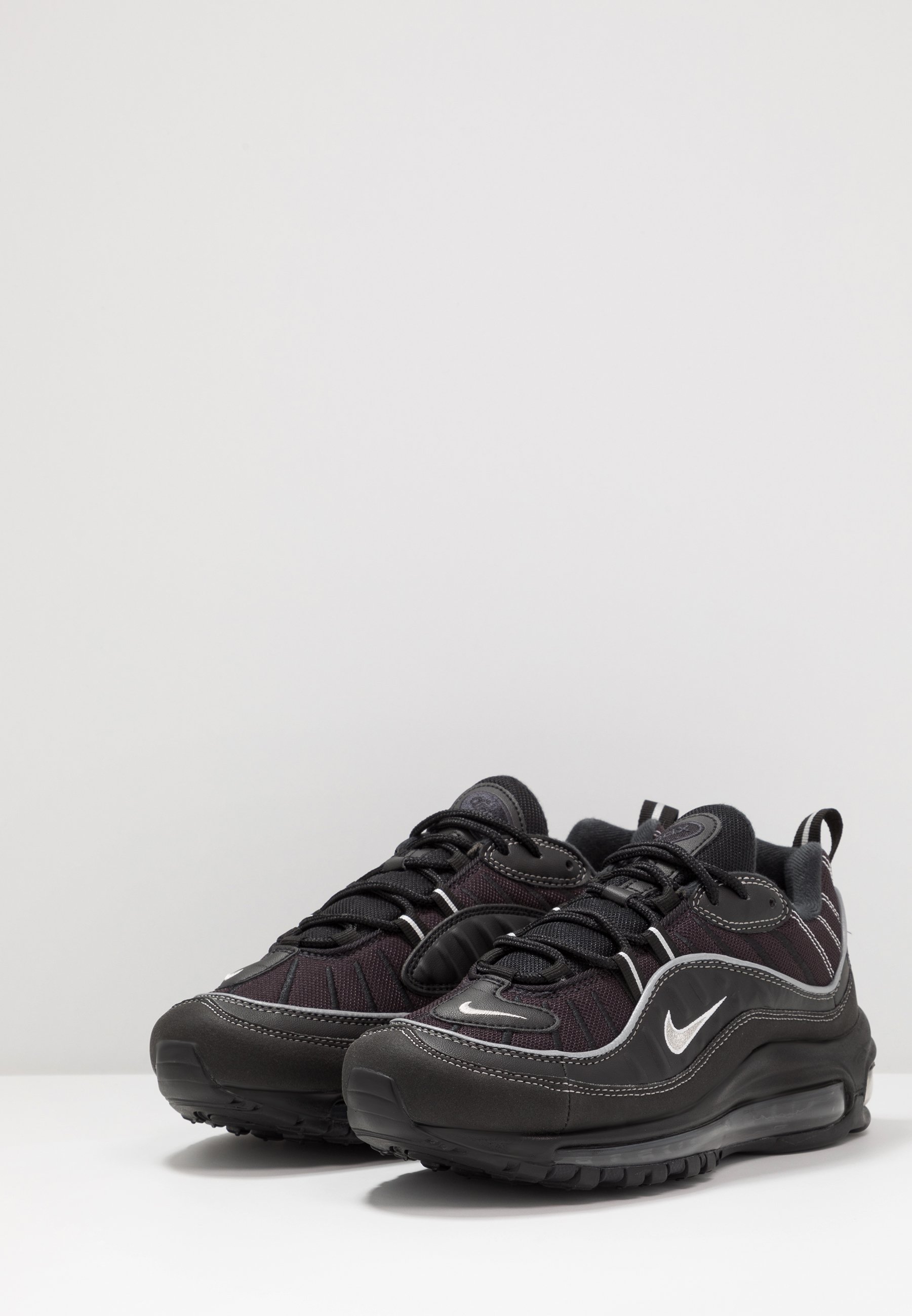 Nike Sportswear Air Max 98 Trainers Black Metallic Silver Oil Grey Vast Grey White Black Zalando Co Uk Nike Sportswear Air Max 98 Trainers Black Metallic Silver Oil Grey Vast Grey White Black Zalando Co Uk