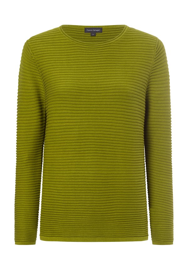 Strickpullover - erbse