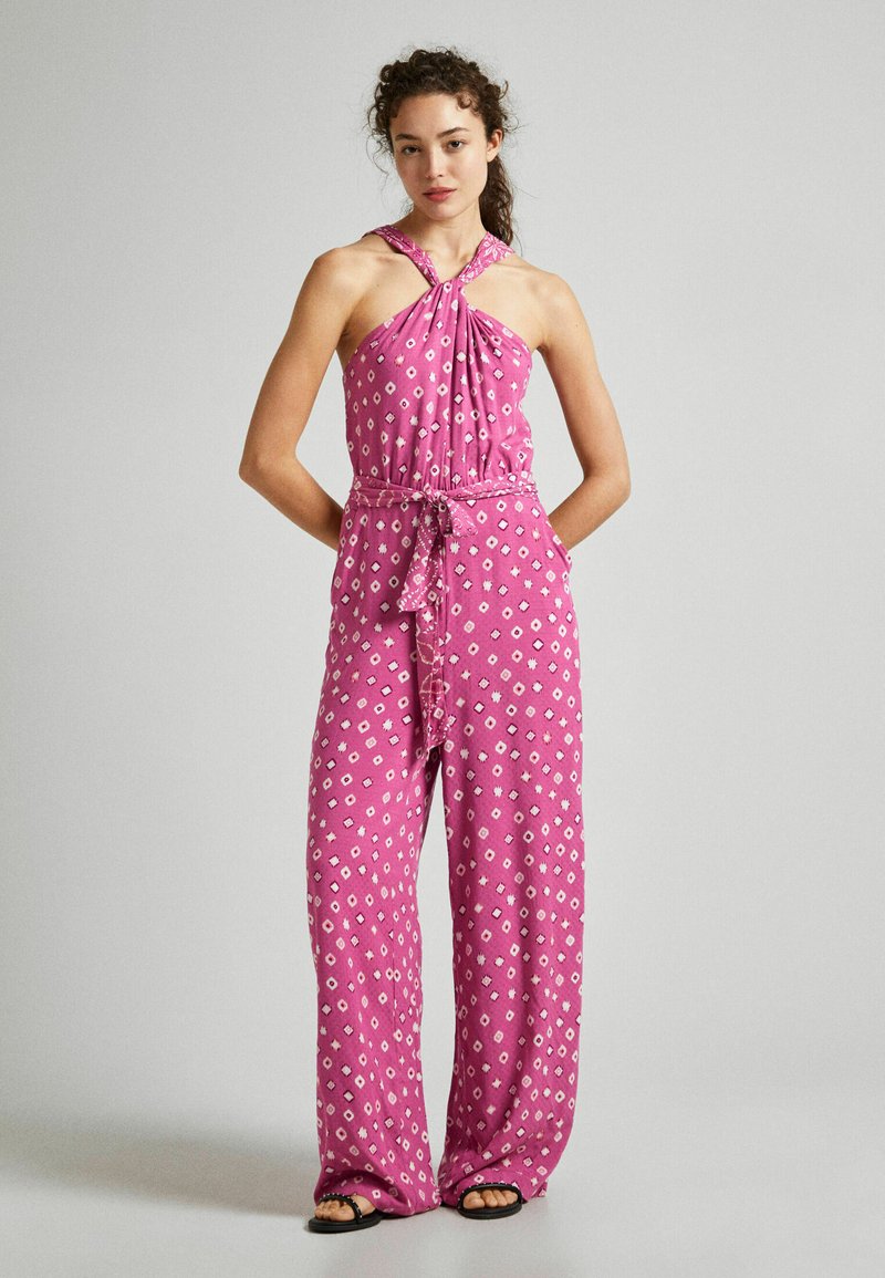Pepe Jeans Jumpsuit donkerroze Pepe Jeans Jumpsuit donkerroze