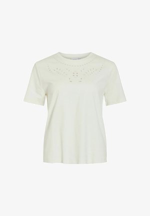 VILA, Camiseta estampada - weiß