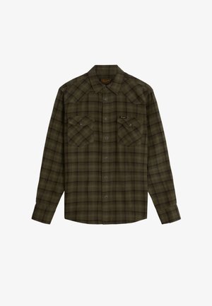 Wrangler, WESTERN - Skjorter - olive night