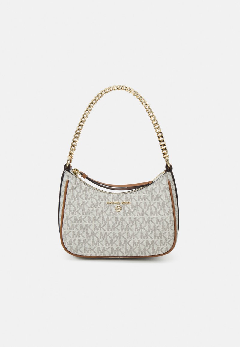MICHAEL Michael Kors JET SET CHARM CHAIN POUCHETTE - Håndtasker - vanilla