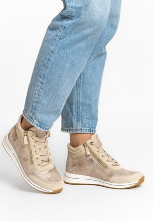 Höga sneakers - beige