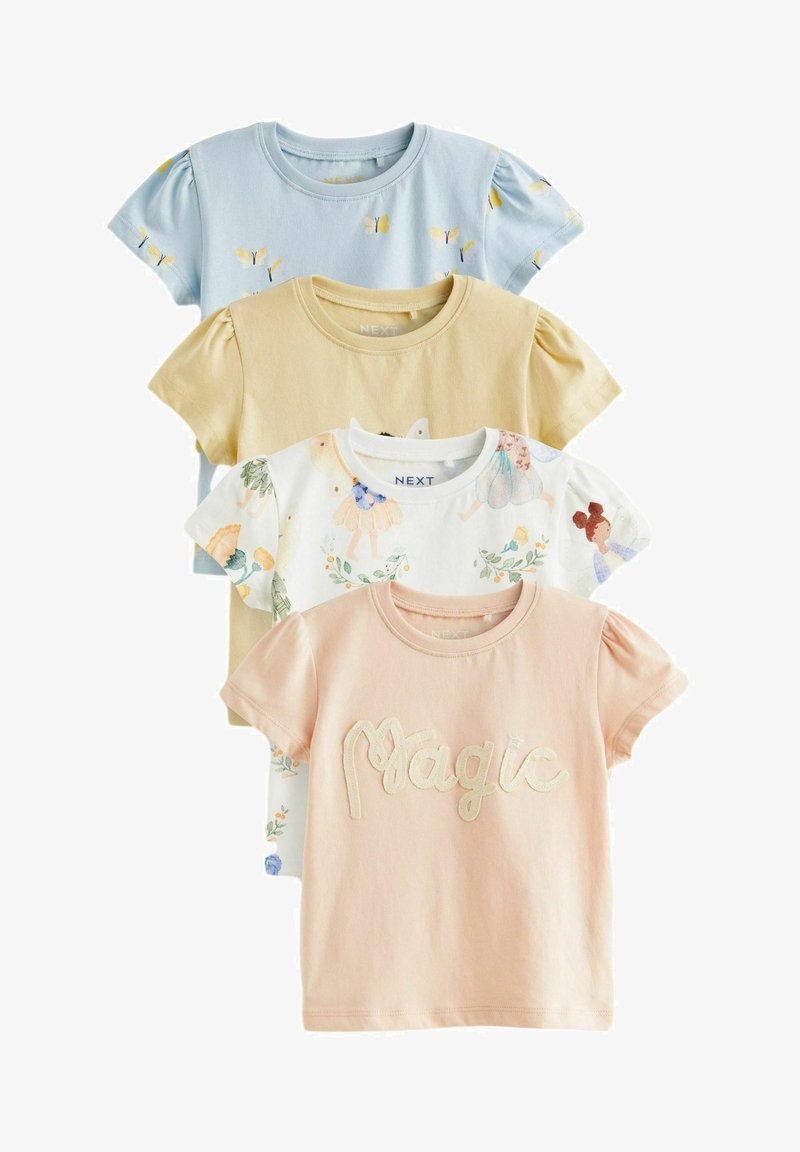 Next SHORT SLEEVE 4 PACK REGULAR FIT - Printtipaita - blue