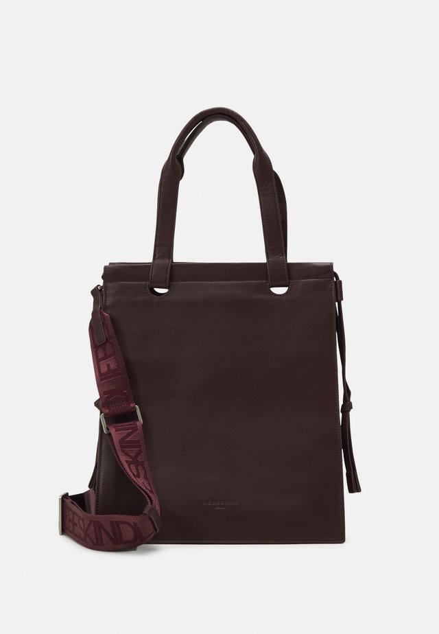 JITOTEM JILL - Shopping Bag - merlot