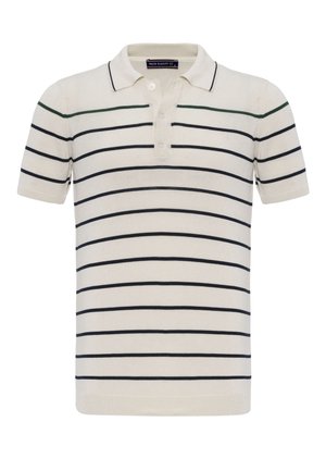 KNIT SHORT SLEEVE POLO - Poloshirt - off white