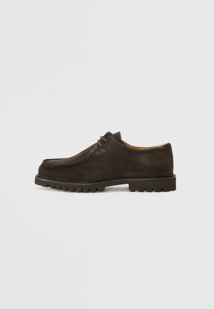 SLHHECTOR - Boat shoes - coffee brown