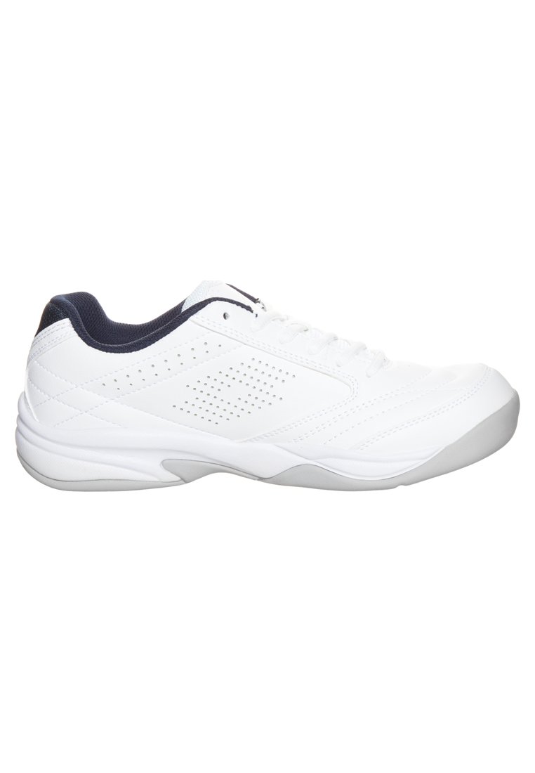 Herrer COURT LOGO 8 ID - Tennissko til tæppe - white Herrer COURT LOGO 8 ID - Tennissko til tæppe - white