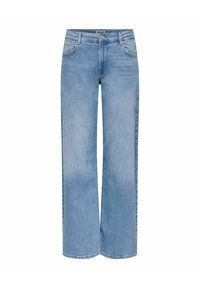 Wide leg - light blue denim