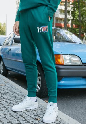 Teplákové kalhoty - dark green