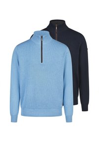 Non sélectionné, hellblau/dunkelblau