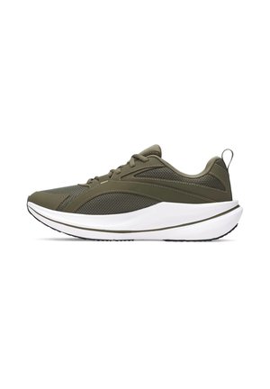 Under Armour, UNISEX - Road running shoes - green