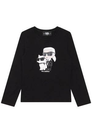 LONG SLEEVE  - Long sleeved top - black